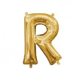 Globo No.28 Gold Letter "R"