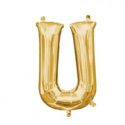 Globo No.28 Gold Letter "U"