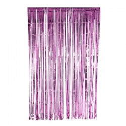 36"x96" Purple Foil Fringe...